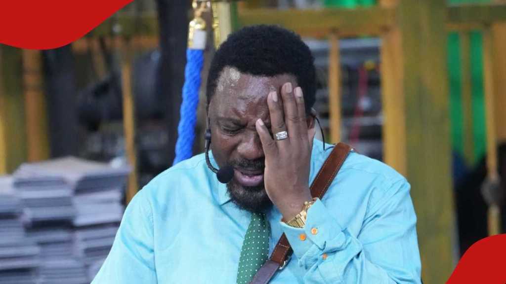 Pastor Ng’ang’a orders church ushers to burn mannequin gift: “Abomination”