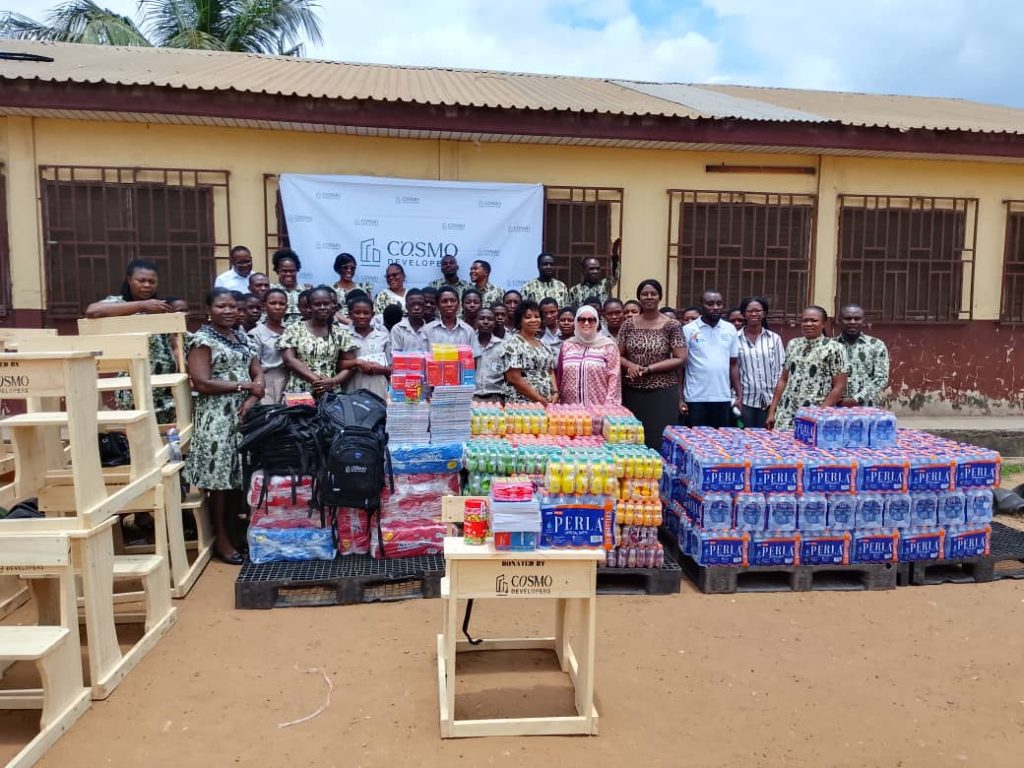 Manhean T.M.A. 1 JHS Gets Critical Supplies from Cosmo Developers for Enhanced&nbsp;Learning