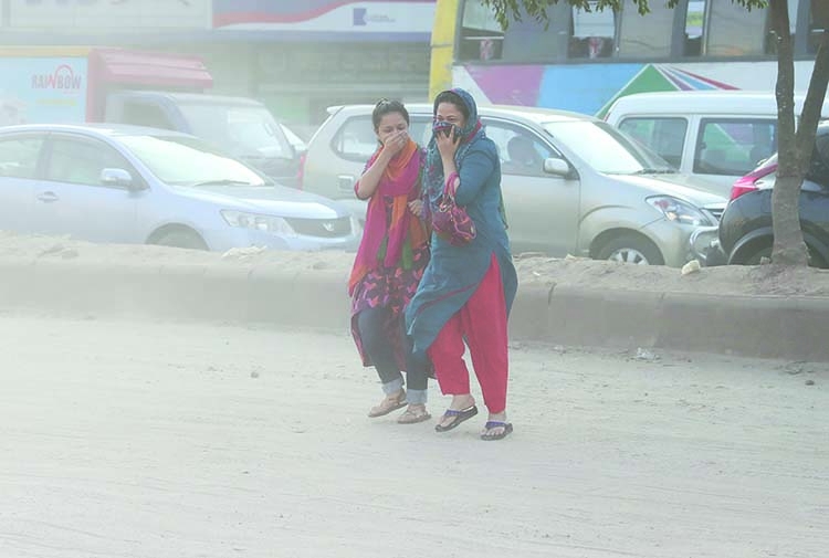 Dhaka’s Air Remains&nbsp;Unhealthy