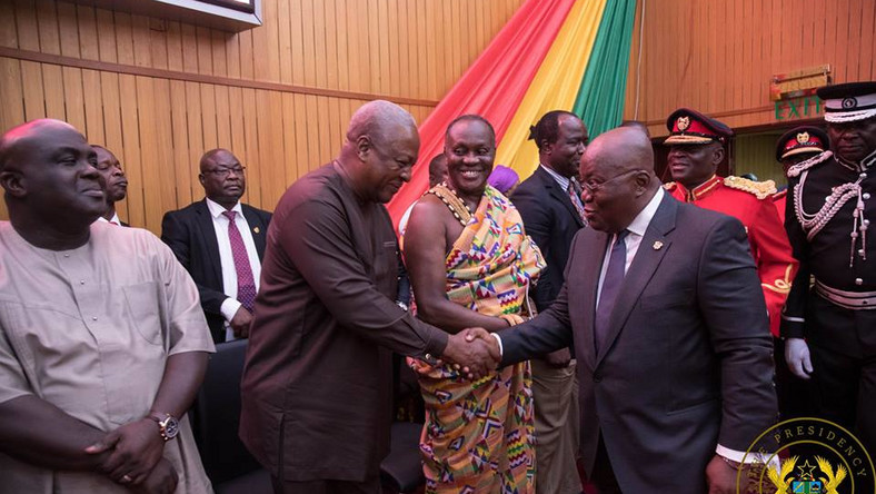 Mahama and Steinmeier Meet at Jubilee&nbsp;House