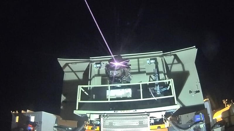 Israel to Launch Iron Beam Laser Defense by Year’s&nbsp;End