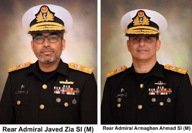 Two PN Commodores Promoted to Rear&nbsp;Admiral