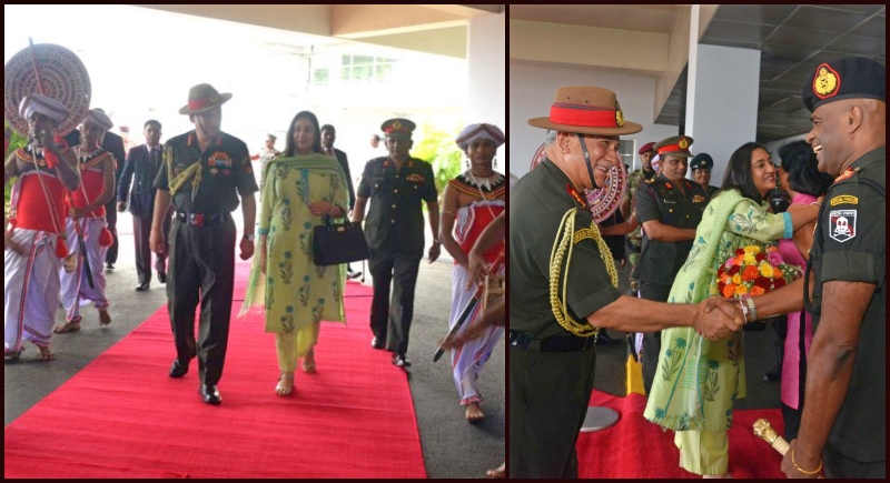 Indian Army Chief Arrives in Sri Lanka for Official&nbsp;Visit