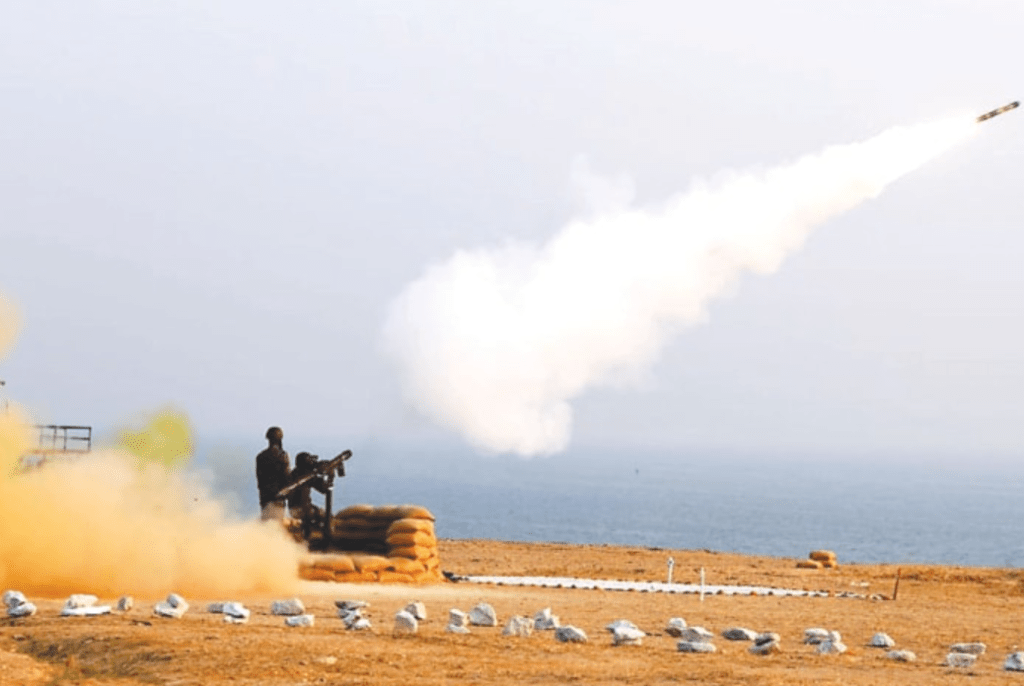 Pakistan Navy Fires Surface-to-Air Missile in Arabian&nbsp;Sea