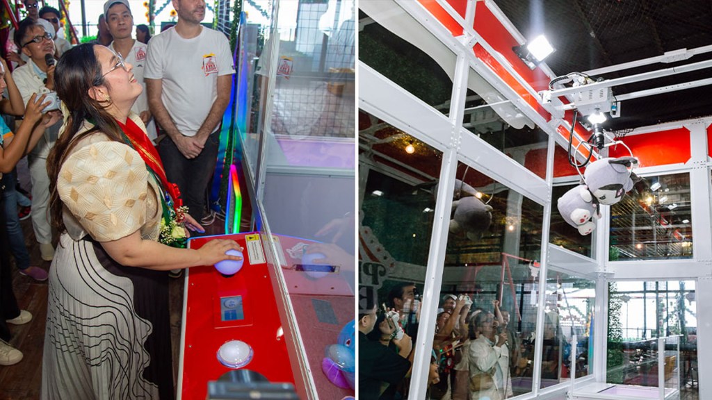 World’s Largest Claw Machine Unveiled at PlayFair Arcade in Cebu