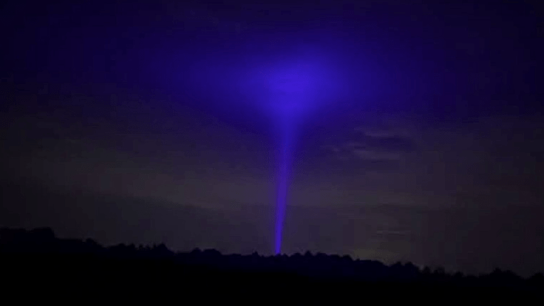 Mysterious Blue Glow Linked to Flying Banana