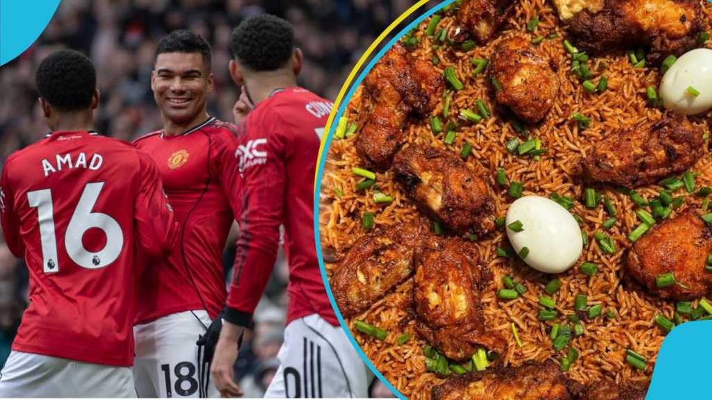 Amad Diallo Ranks Ghanaian Jollof in Top 3 African&nbsp;Dishes