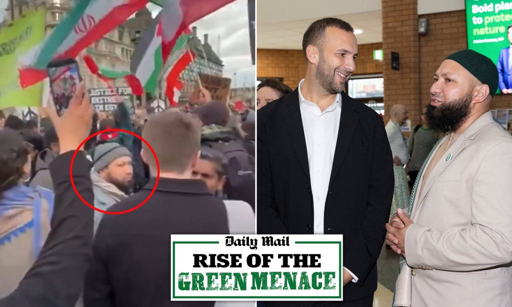 Mothin Ali Joins Pro-Tehran Protest in&nbsp;London