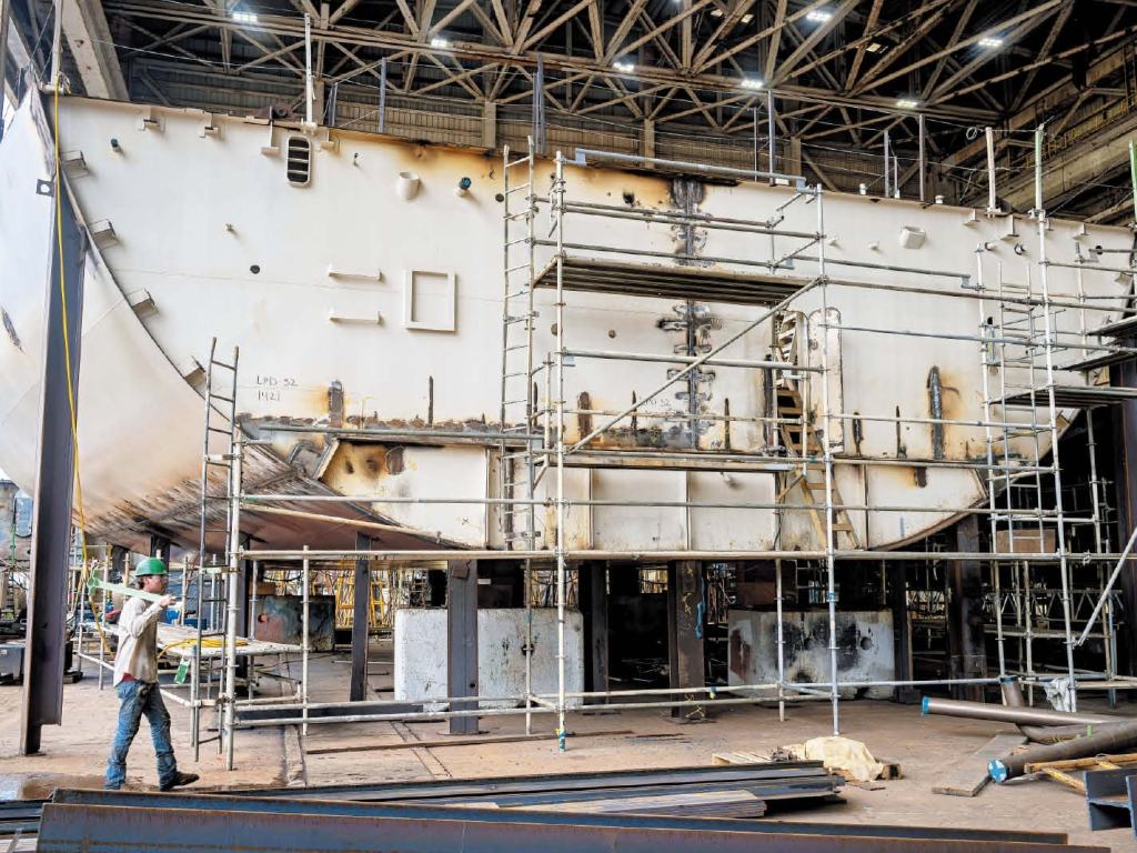 Huntington Ingalls Launches Distributed Warship&nbsp;Construction