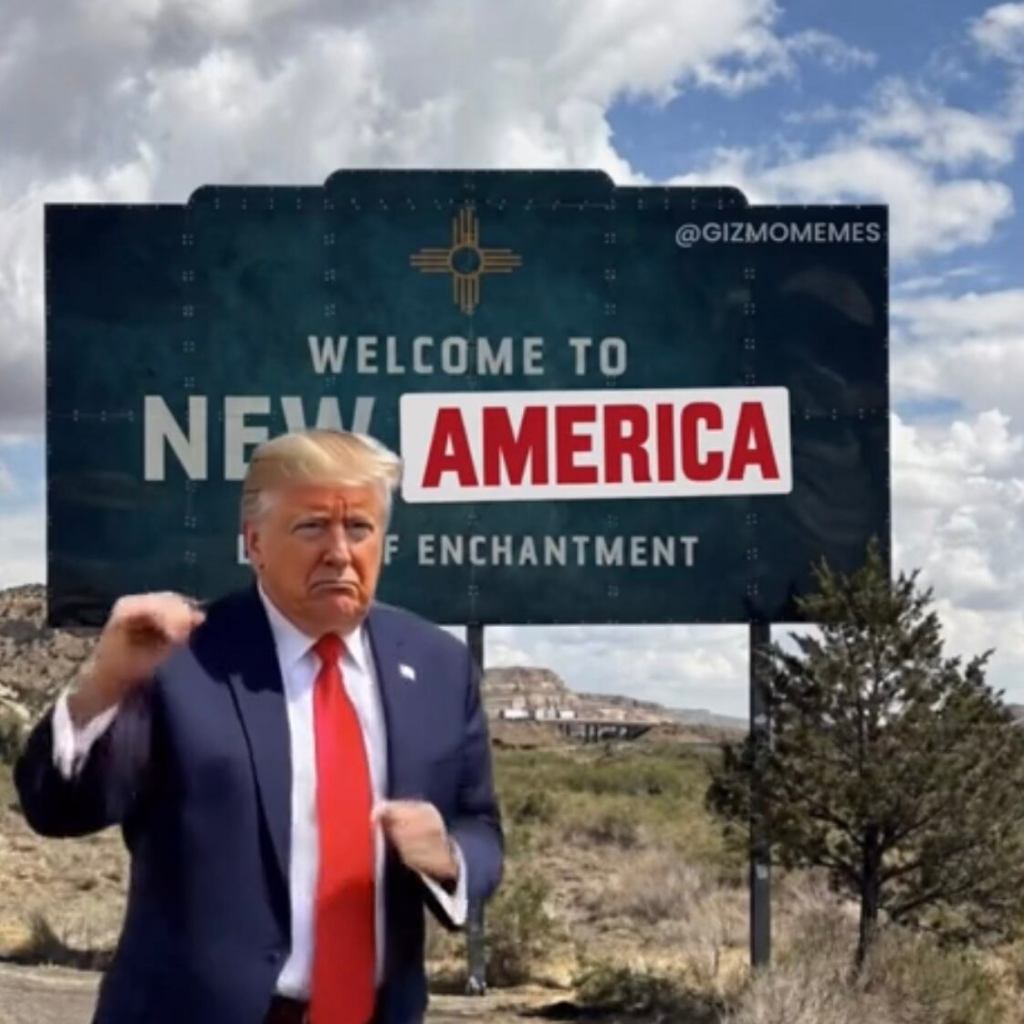 Trump proposes renaming New Mexico to New America