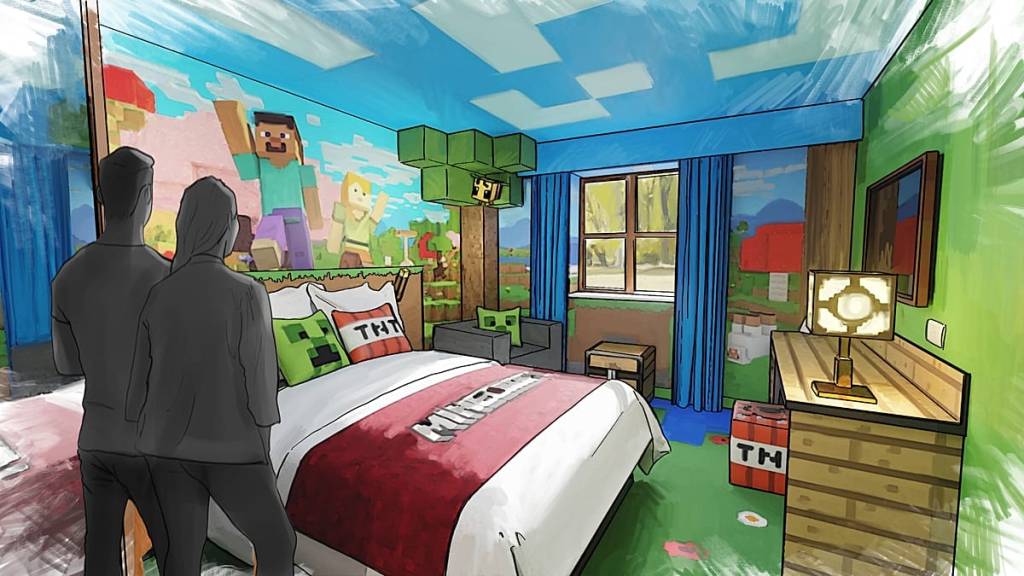 Minecraft hotel to open near London as gaming-themed travel goes up a&nbsp;level