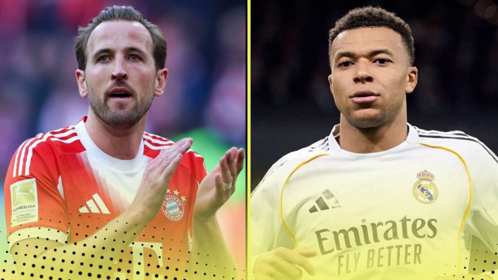 Comparing Harry Kane’s incredible stats since the start of 2025-26 with Kylian&nbsp;Mbappe’s